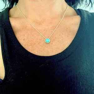 David Yurman turquoise necklace.
